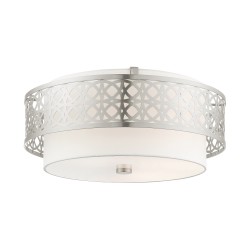 Livex Calinda Semi-Flush 49864-91