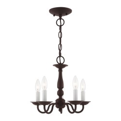 Livex Williamsburgh Convertible Chandelier/Semi-Flush 5011-07