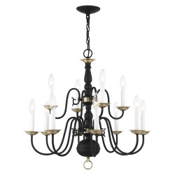 Livex Williamsburgh Chandelier 5012-04