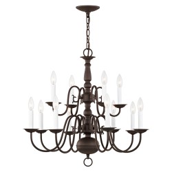 Livex Williamsburgh Chandelier 5012-07