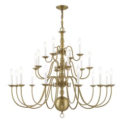 Livex Williamsburgh Foyer Chandelier 5015-01