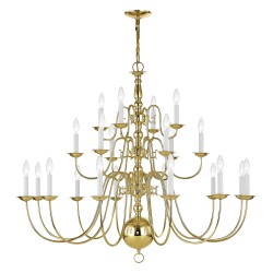 Livex Williamsburgh Foyer Chandelier 5015-02