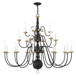 Livex Williamsburgh Foyer Chandelier 5015-04