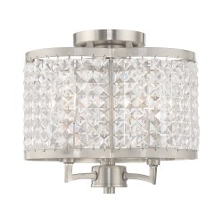 Livex Grammercy Semi-Flush 50573-91