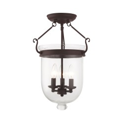 Livex Jefferson Semi-Flush 5062-07
