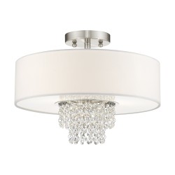 Livex Carlisle Semi-Flush 51027-91