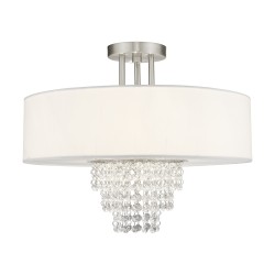 Livex Carlisle Semi-Flush 51028-91