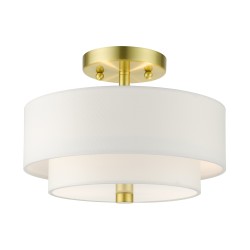 Livex Meridian Semi-Flush 51042-12