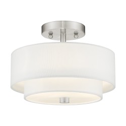 Livex Meridian Semi-Flush 51042-91