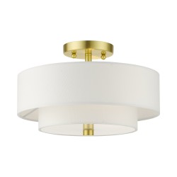 Livex Meridian Semi-Flush 51043-12