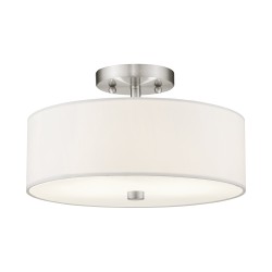 Livex Meridian Semi-Flush 51053-91