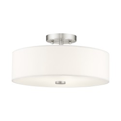 Livex Meridian Semi-Flush 51054-91