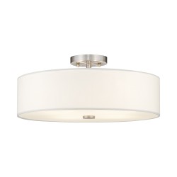 Livex Meridian Semi-Flush 51055-91