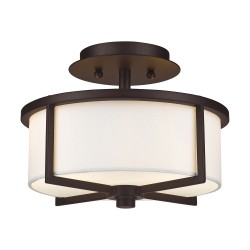 Livex Wesley Semi-Flush 51072-07