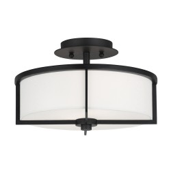 Livex Wesley Semi-Flush 51073-07