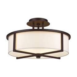 Livex Wesley Semi-Flush 51074-07