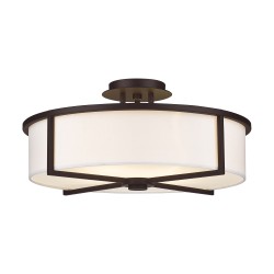 Livex Wesley Semi-Flush 51075-07