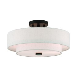 Livex Monroe Semi-Flush 51084-92