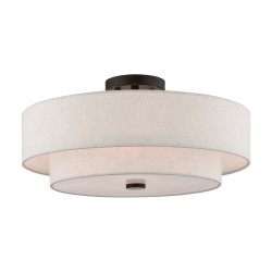 Livex Monroe Semi-Flush 51085-92