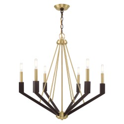 Livex Beckett Chandelier 51166-12