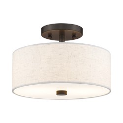 Livex Monroe Semi-Flush 52133-92