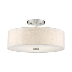 Livex Meridian Semi-Flush 52135-91