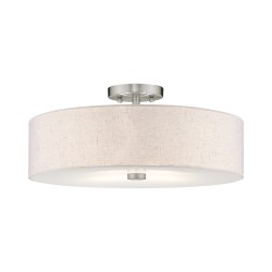Livex Meridian Semi-Flush 52136-91