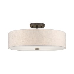 Livex Monroe Semi-Flush 52136-92