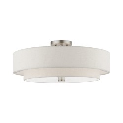 Livex Meridian Semi-Flush 52139-91