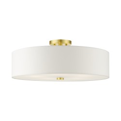 Livex Meridian Semi-Flush 52142-12