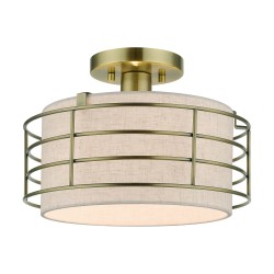 Livex Blanchard Semi-Flush 55117-01