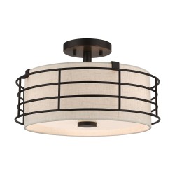 Livex Blanchard Semi-Flush 55118-92