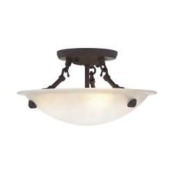 Livex Oasis Semi-Flush 5624-07