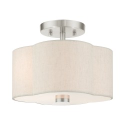 Livex Solstice Semi-Flush 58061-91