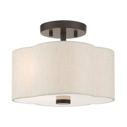 Livex Solstice Semi-Flush 58061-92