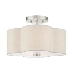 Livex Solstice Semi-Flush 58062-91