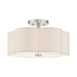 Livex Solstice Semi-Flush 58063-91