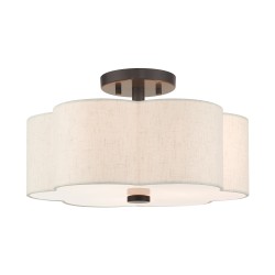 Livex Solstice Semi-Flush 58063-92