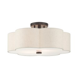 Livex Solstice Semi-Flush 58064-92