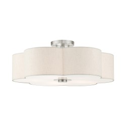 Livex Solstice Semi-Flush 58068-91