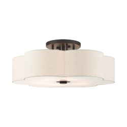 Livex Solstice Semi-Flush 58069-92