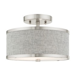 Livex Park Ridge Semi-Flush 60421-91