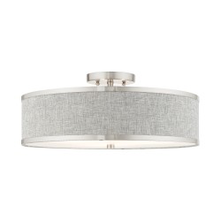 Livex Park Ridge Semi-Flush 60425-91