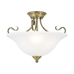 Livex Coronado Semi-Flush 6130-01