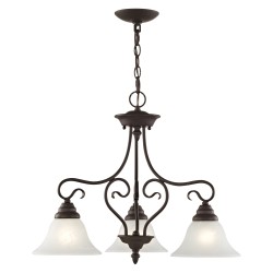 Livex Coronado Chandelier/Semi-Flush 6133-07