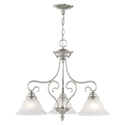 Livex Coronado Chandelier/Semi-Flush 6133-91