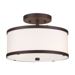Livex Park Ridge Semi-Flush 62626-07