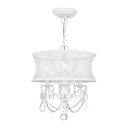 Livex Newcastle Convertible Mini Chandelier/Semi-Flush 6303-03