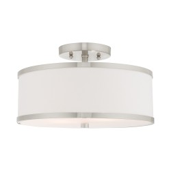 Livex Park Ridge Semi-Flush 6367-91
