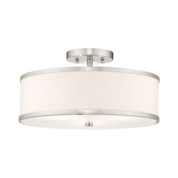 Livex Park Ridge Semi-Flush 6368-91